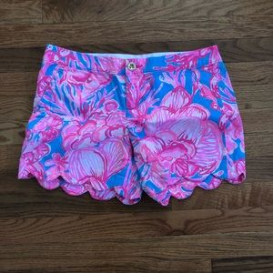 Lilly Pulitzer Scalloped Shorts